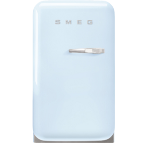 Холодильник SMEG /  Отдельностоящий минибар,  ВхШхГ 725х404х500 мм, пастельный голубой,  стиль 50-х гг.,  петли слева