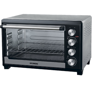 Мини-печь Hyundai MIO-HY075 38л. 2000Вт серебристый / черный