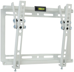Kromax IDEAL-6 new white,  наст. для TV 15"-47",  max 35 кг,  1 ст св.,  нак. 0°-8°,  от ст. 20 мм,  max VESA 200x200 мм.