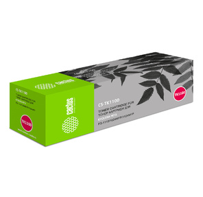 Cactus CS-TK1100 Тонер Картридж черный для Kyocera Mita FS-1110 / 1024MFP / 1124MFP  (2100стр.)