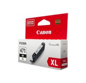 Картридж струйный Canon CLI-471XLBK 0346C001 черный для Canon PIXMA MG5740 / MG6840 / MG7740