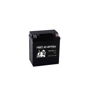 Стартерный мото аккумулятор Delta  (RED ENERGY Li-ion) RS 1207.1 напряжение 12В,   емкость 7Ач,  клемма Болт + гайка ? 6 мм  (ДхШхВ: 114х71х131мм Полная высота 136мм; Вес 2, 42кг; Кол-во элементов 6; Срок службы 5лет; Гарантия 1год)