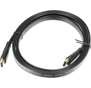 Кабель аудио-видео Buro Flat HDMI  (m) / HDMI  (m) 2м. черный  (HDMI 2 BHP)