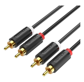 Vention bcmbi Кабель аудио 2RCA M / 2RCA M - 3м Чёрный