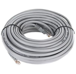 Патчкорд литой "Telecom" UTP кат.5е 20, 0м серый