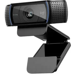 Веб-камера Logitech C920 HD Pro Webcam  (Full HD 1080p / 30fps,  автофокус,  угол обзора 78°,  стереомикрофон,  кабель 1.5м)  (арт. 960-000998)