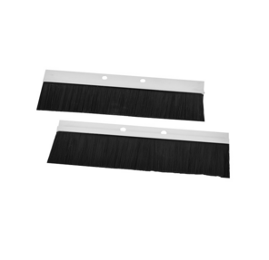 Комплект щеточного ввода в шкаф,  универсальный,  цвет черный