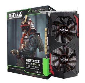 Видеокарта Ninja  (Sinotex) Ninja GTX1050Ti PCIE  (768SP) 4GB 128BIT GDDR5 DVI-D HDMI DP  (NK105TI45F) RTL {20}