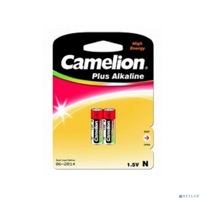 Camelion LR 1 Alkaline BL-2  (LR1-BP2,  батарейка, 1.5В)  (2 шт. в уп-ке)