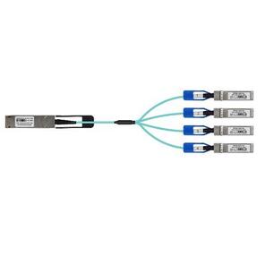 Кабель OPTICAL QSFP28 100G 3M LRAOC-QSFP28-4SFP28-3M LR-LINK