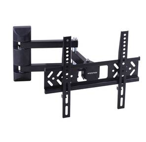 Кронштейн для телевизора Kromax PIXIS-XS черный 22"-55" макс.30кг настенный поворотно-выдвижной и наклонный