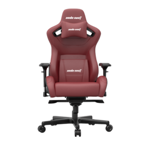 Кресло игровое Anda Seat Kaiser 2,  цвет бордовый,  размер XL  (180кг),  материал ПВХ  (модель AD12XL)