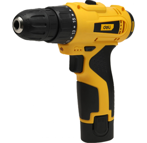 Дрель-шуруповерт Deli DL-DZ12-E2D1 аккум. патрон:быстрозажимной  (кейс в комплекте)