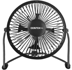 Вентилятор настольный Centek CT-5040 2.5Вт скоростей:1 черный