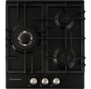 Газовая варочная поверхность Schaub Lorenz SLK GS4540 металл,  Ширина 45 см,  3 газовые конфорки,  1 экономичная конфорка  (0, 9 кВт),  1 стандартная конфорка  (1, 7 кВт),  1 ВОК конфорка (3, 5 кВт),  Автоподжиг,  Чугунные решетки,  Жиклёры для баллонного газа,  Газ-контроль,  Цвет: чёрный
