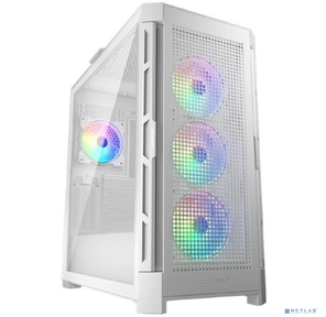 Cougar Airface Pro RGB White 4x120MM ARGB FAN,  ARGB FAN HUB,  БЕЗ БП,  БЕЛЫЙ,  E-ATX