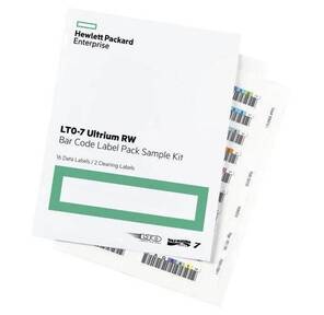 Магнитная лента  (незаписанная) HP HPE LTO-7 Ultrium RW Bar Code Label Pack