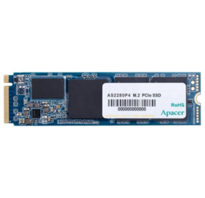 Apacer AP512GAS2280P4 512Gb SSD M.2 PCIe Gen3x4,  R3000  /  W2000 Mb  /  s,  MTBF 1.5M,  3D TLC,  NVMe,  Retail,  3y
