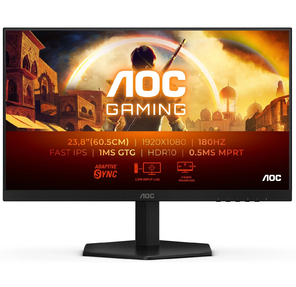 Монитор AOC 23.6" 24G42E черный VA LED 16:9 HDMI матовая 300cd 178гр / 178гр 1920x1080 180Hz DP FHD 3кг