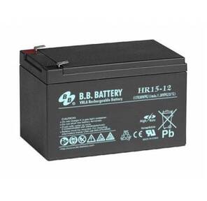 Аккумуляторная батарея B.B. Battery HR 15-12  (12В 15Ач ДхШхВ 151x98x94 мм,  масса 4, 2 кг) клеммы F2