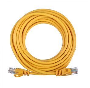 Патч-корд ACD-LPU5E-50Y [ACD-LPU5E-50Y] Cat5e UTP 24AWG 4Pair,  7 / 0.18мм CCA Желтый,  5.0м,   (741623)