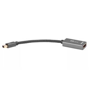 Адаптер miniDP --> HDMI-F 0.15м ,   оплетка,  4K@60Hz,  Telecom  (TA565)