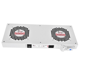 Модуль вентиляторный,  2 вентилятора с терморегулятором