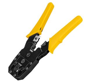 Обжимные клещи Deli DL2468C 8P (RJ-45),  6P (RJ-14 и RJ-12),  4P (RJ-9)  200мм