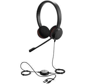 Проводная гарнитура Jabra Evolve 20,  Stereo
MS,  USB C / A adapter  (PN: 4999-823-169)
