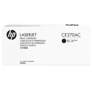 Тонер Картридж HP CE270AC черный HP Color LaserJet Enterprise CP5525 / M750 650A в технологической упаковке