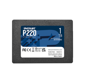 Накопитель SSD Patriot SATA III 1Tb P220S1TB25 P220 2.5"