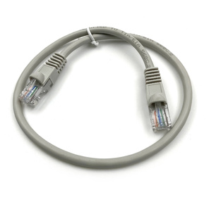Патч-корд Buro UTP 4 пары cat5E CCA molded 0.5м серый RJ-45  (m)-RJ-45  (m)