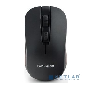 Гарнизон Мышь беспров. GMW-420,  чип X2,  черный,  1600 DPI,  3 кн.+ колесо-кнопка,  блистер