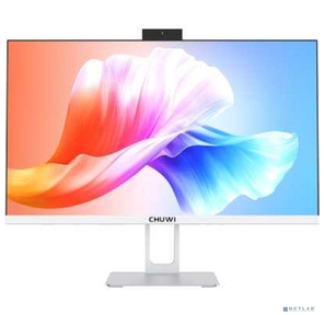 Моноблок /  Chuwi Unitech 24   23.8" (1920x1080 IPS  (100Hz)) / AMD Ryzen 5 6600H (3.3Ghz) / 16384Mb / 512PCISSDGb / Int:AMD Radeon 660M / Cam / BT / WiFi / war 1y / 4.15kg / White+Silver / Win11Pro