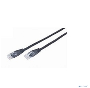 Патч-корд Bion [BPC-U5E101-3M-BK] U / UTP,  Cat.5e,  AWG 26  (7 / 0, 16мм),  CCA,  многожильный,  PVC,  3м,  черный