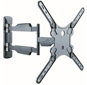 Кронштейн для телевизора Ultramounts UM 871 черный 23"-55" макс.35кг настенный поворотно-выдвижной и наклонный