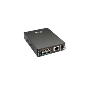 Конвертер /  Media Converter 1000Base-T port to 1000Base-LX,  SC,  Single-mode,  1310nm,  10KM
