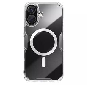 Чехол Nature TPU Pro Magnetic Case,  White,   (AP iP16 Plus)