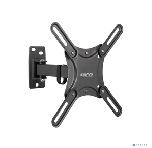 Кронштейн для телевизора Kromax CORBEL-4 черный 15"-42" макс.25кг настенный поворот и наклон