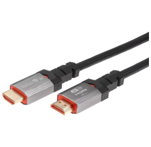 Кабель HDMI 19M / M, ver. 2.1,  8K@60 Hz 1.5m метал разъемы,  Telecom <TCG365-1.5M>