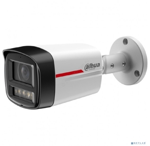 DAHUA DH-IPC-HFW2849TLP-S-LED-0280B-PRO Уличная цилиндрическая IP-видеокамера WizColor 8Мп,  1 / 1, 8” CMOS,  объектив 2.8мм,  видеоаналитика,  микрофон,  LED 50м,  IP67,  металл