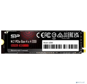 Solid State Disk Silicon Power UD90 500Gb PCIe Gen4x4 M.2 PCI-Express  (PCIe) SP500GBP44UD9005