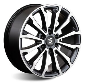 Легковой диск КиК 8, 5 / 20 6*139, 7 Diamond Black Gris