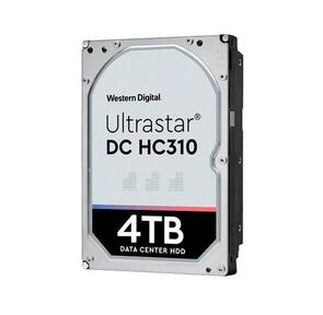 Жесткий диск WESTERN DIGITAL ULTRASTAR Ultrastar DC HC310 HUS726T4TAL5204 4Тб Наличие SAS 256 Мб 7200 об / мин Количество пластин / головок 3 / 6 3, 5" Время наработки на отказ 2000000 ч. 0B36539