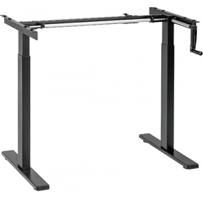 Подстолье Cactus CS-MDF-BK каркас черный