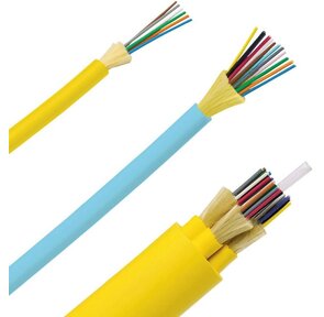 Кабель распределительный Panduit FADC912-37 12x 9 / 125 OS1 / OS2 внутренний LSZH 1м оранжевый  (A)