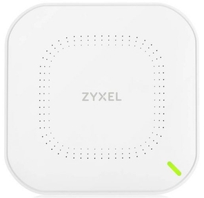 Zyxel NebulaFlex NWA50AX,  Гибридная точка доступа WiFi 6,  802.11a / b / g / n / ac / ax  (2, 4 и 5 ГГц),  MU-MIMO,  антенны 2x2,  до 575+1200 Мбит / с,  1xLAN GE,  PoE,  без поддержки Captive portal и WPA-Enterprise,  защ