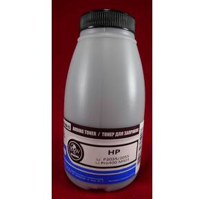 Тонер HP LJ P2035 / 2055 / LJ Pro400 M401 / M425  (флакон,  115г) B&W Premium фас России