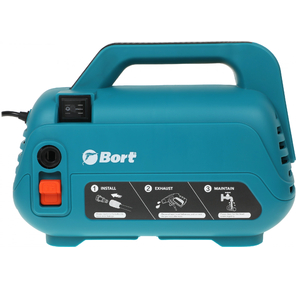 Bort BHR-1600-COMPACT Мойка высокого давления [93415742] { 1600 Вт,  максимальное давление 120 бар,  рабочее давление 90 бар,  7 л / мин,  5.3 кг }