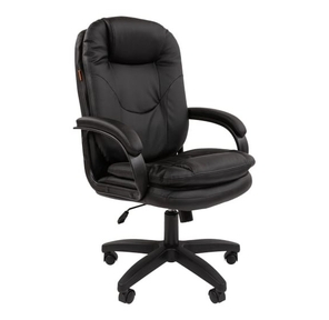 Офисное кресло Chairman 668LT Россия экопремиум черный N  (7114863)